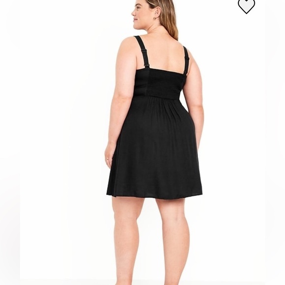 NWT OLD NAVY Black Sleeveless Mini Dress - Picture 7 of 9